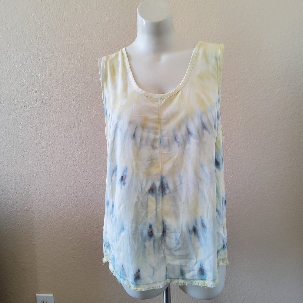 New XCVI Wearables Tie Dye Rayden Tank Top